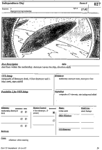 Visual effects storyboard